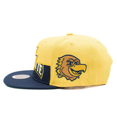 Marquette Golden Eagles Half N Half Snapback NCAA Cap Yellow Taass for sale