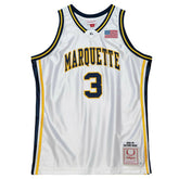 Dwyane Wade #3 Marquette University 2002-03 Authentic NCAA Jersey White Classic