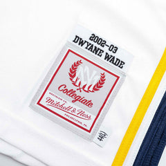 Dwyane Wade #3 Marquette University 2002-03 Authentic NCAA Jersey White Classic