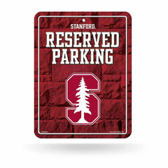 Stanford Cardinal Reserved Parking NCAA Metal Sign Taass sale