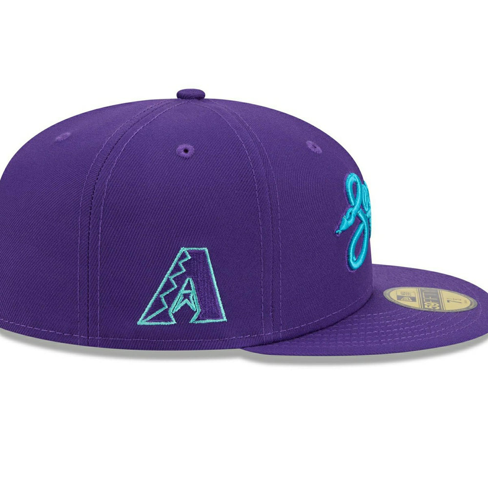 Arizona Diamondbacks MLB City Connect Fan Pack 59FIFTY Fitted Cap Purple Classic