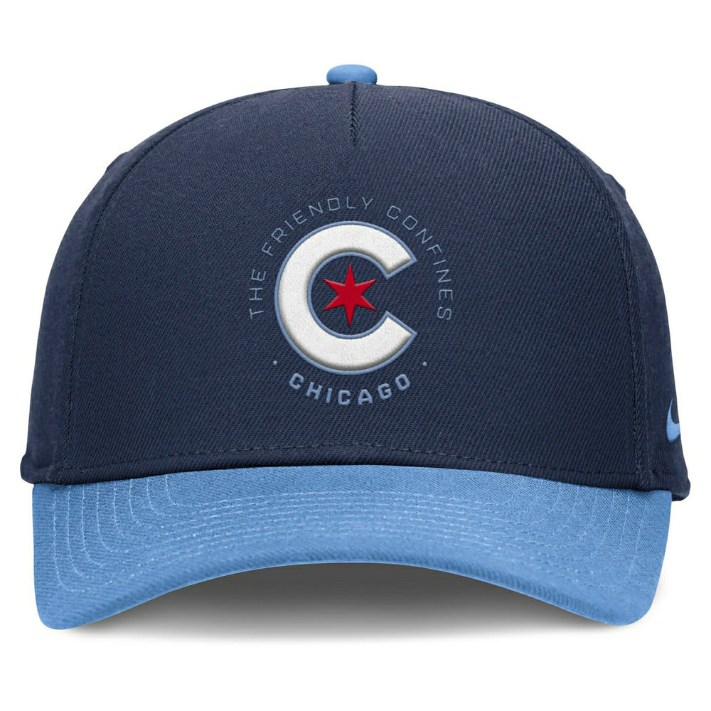 Chicago Cubs City Connect Rise Adjustable MLB Cap Navy Taass US
