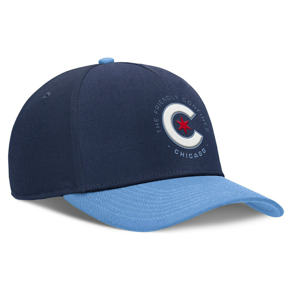 Chicago Cubs City Connect Rise Adjustable MLB Cap Navy Taass US