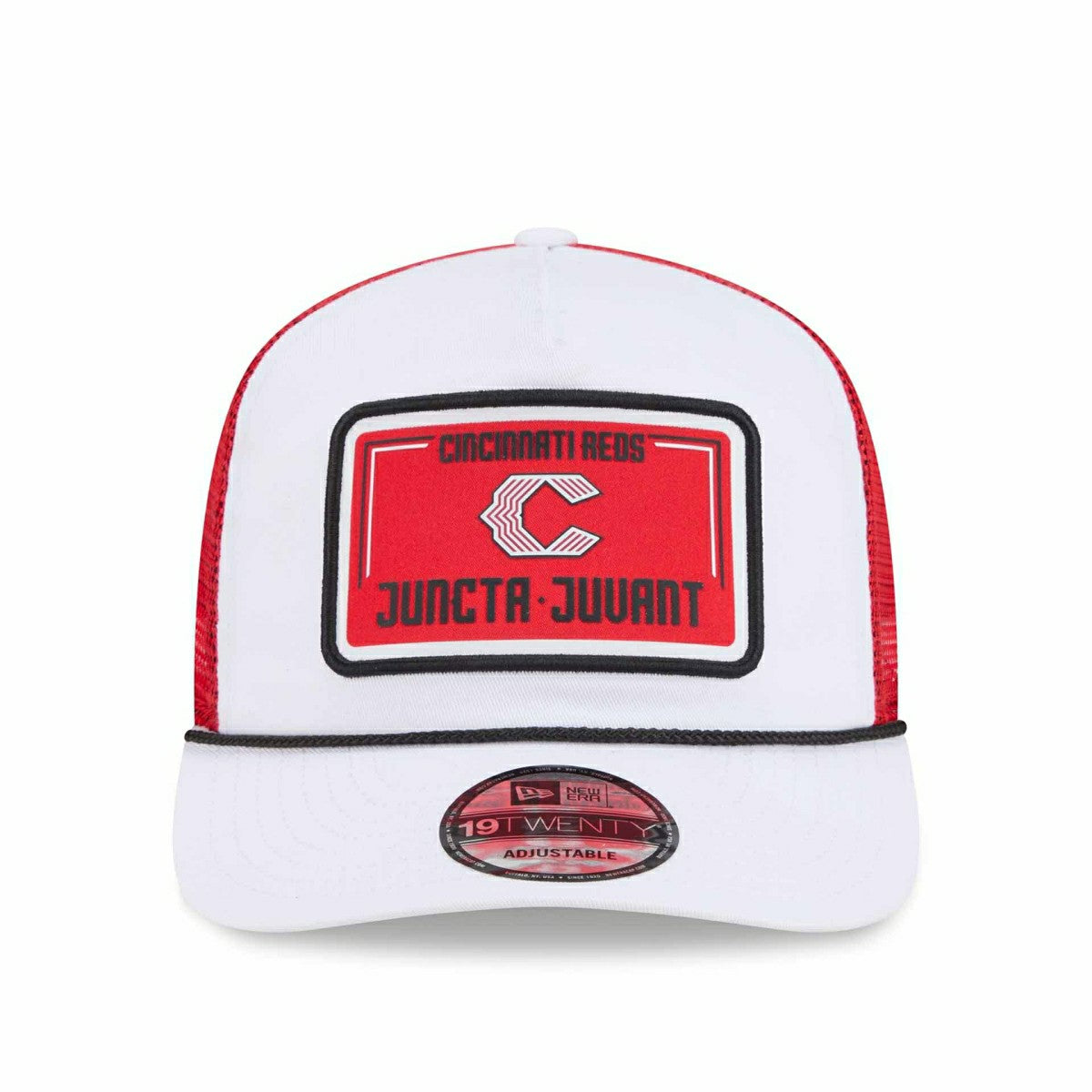Cincinnati Reds 2026 MLB City Connect 19TWENTY Fan Pack Adjustable Trucker Cap White Fashion