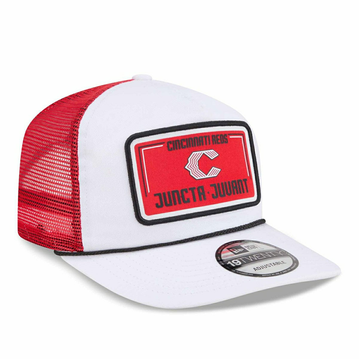 Cincinnati Reds 2026 MLB City Connect 19TWENTY Fan Pack Adjustable Trucker Cap White Fashion