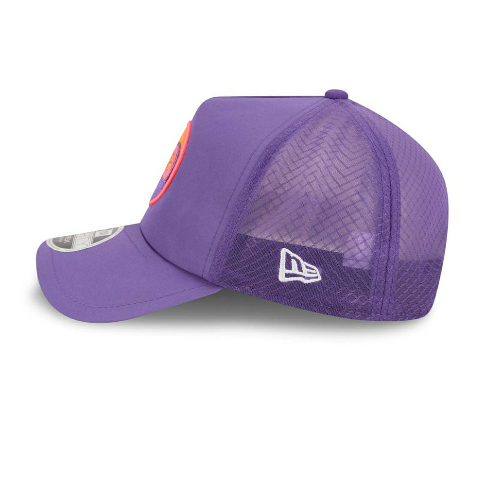 Colorado Rockies 2026 MLB City Connect 9FORTY APEX Trucker Cap Purple Taass sale