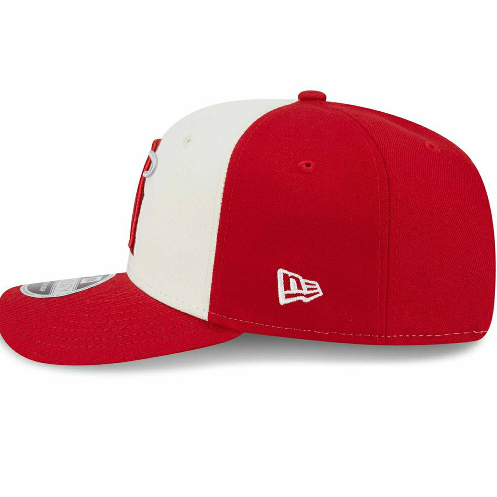 Los Angeles Angels MLB City Connect Stretch-Snap 9SEVENTY Cap Red Fashion