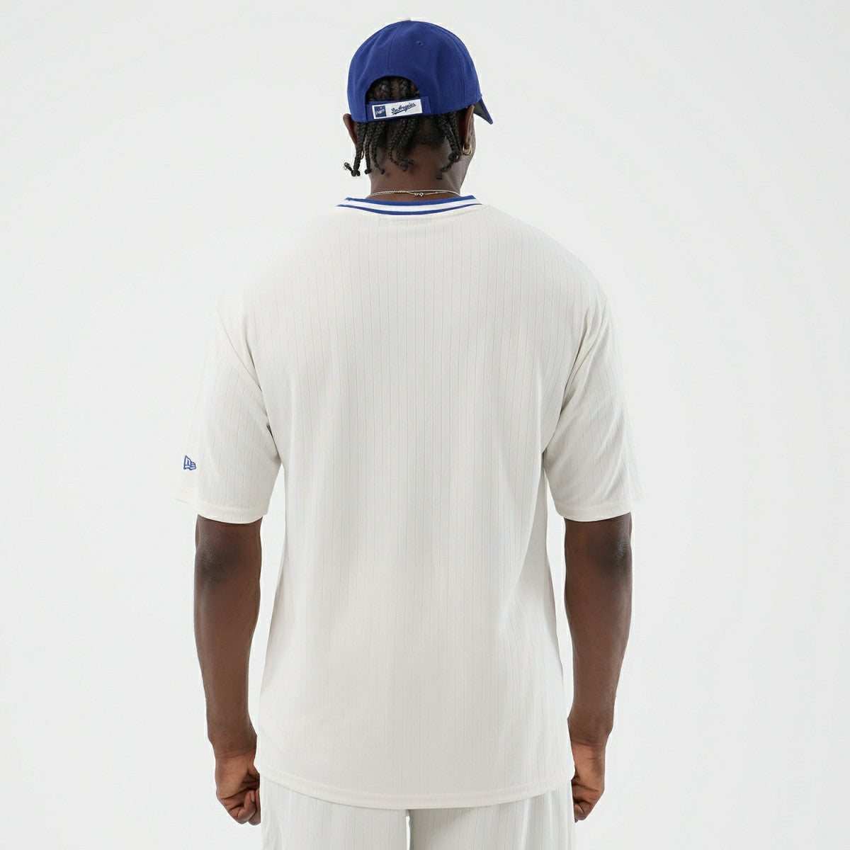Los Angeles Dodgers Team Arch Oversized MLB T-Shirt White Lifestyle
