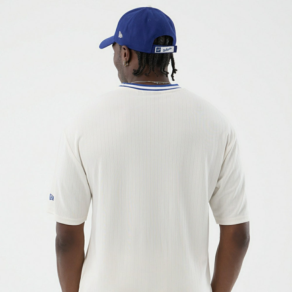 Los Angeles Dodgers Team Arch Oversized MLB T-Shirt White Lifestyle