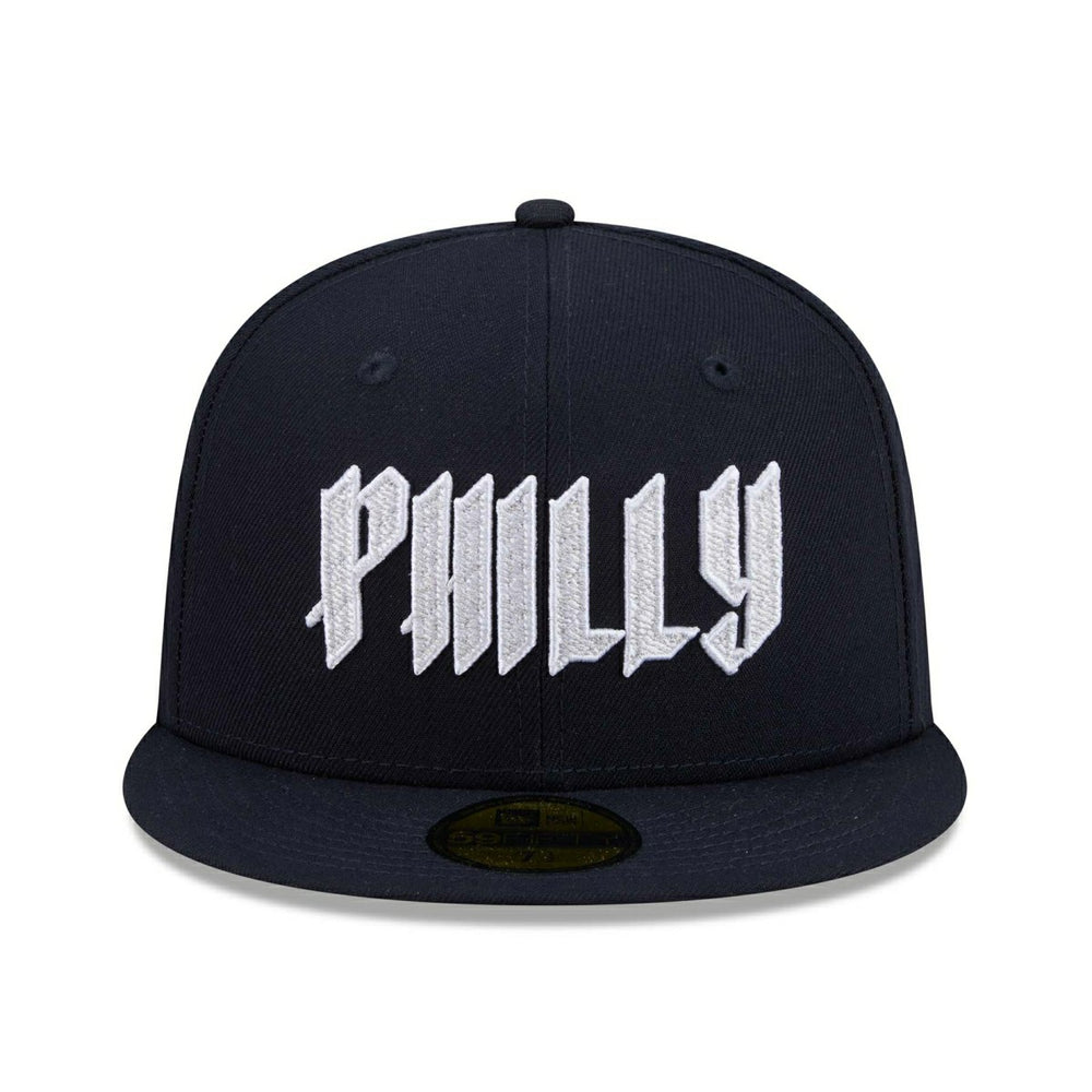 Philadelphia Phillies MLB City Connect Fan Pack 59FIFTY Fitted Cap Navy Lifestyle