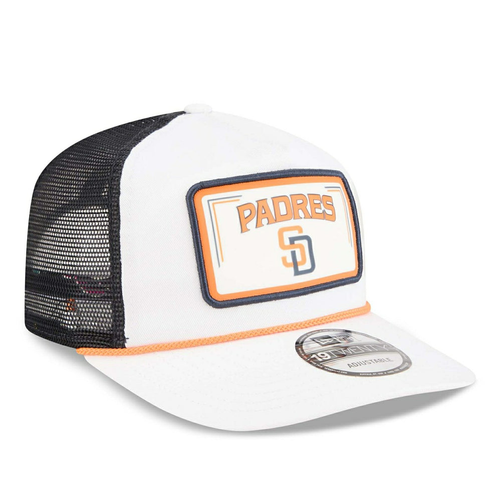 San Diego Padres 2026 MLB City Connect 19TWENTY Fan Pack Adjustable Trucker Cap White Taass for sale