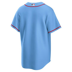 St. Louis Cardinals Replica MLB Alternate Jersey Blue Fashion