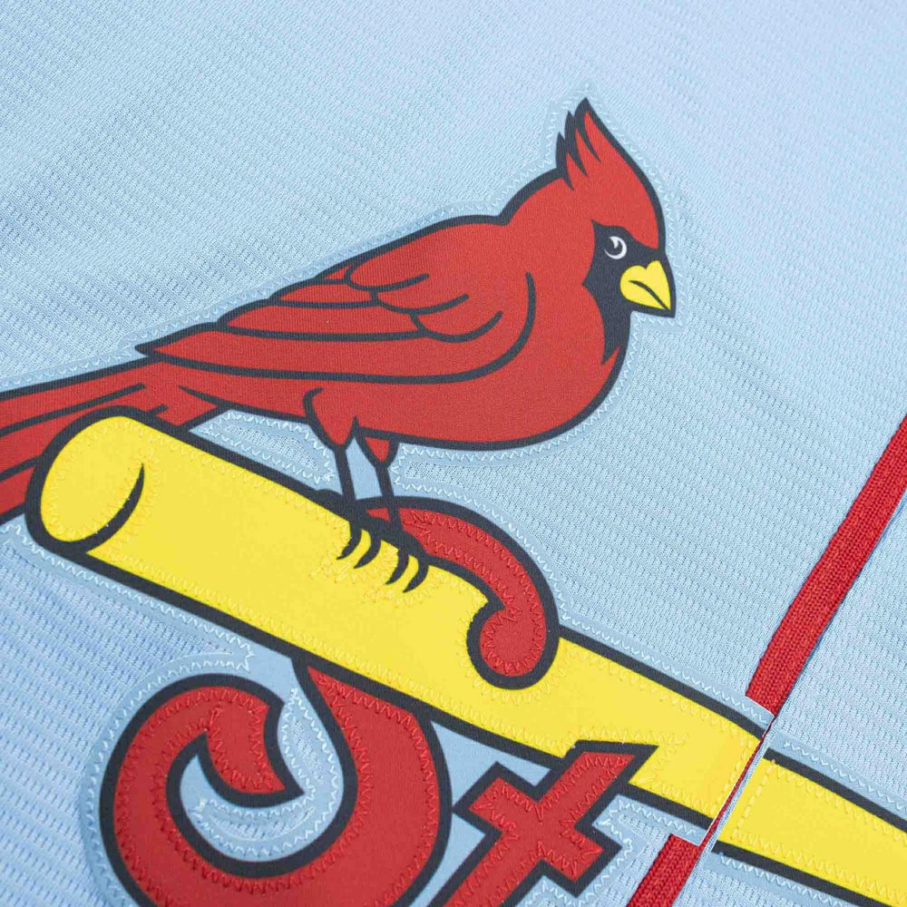 St. Louis Cardinals Replica MLB Alternate Jersey Blue Fashion