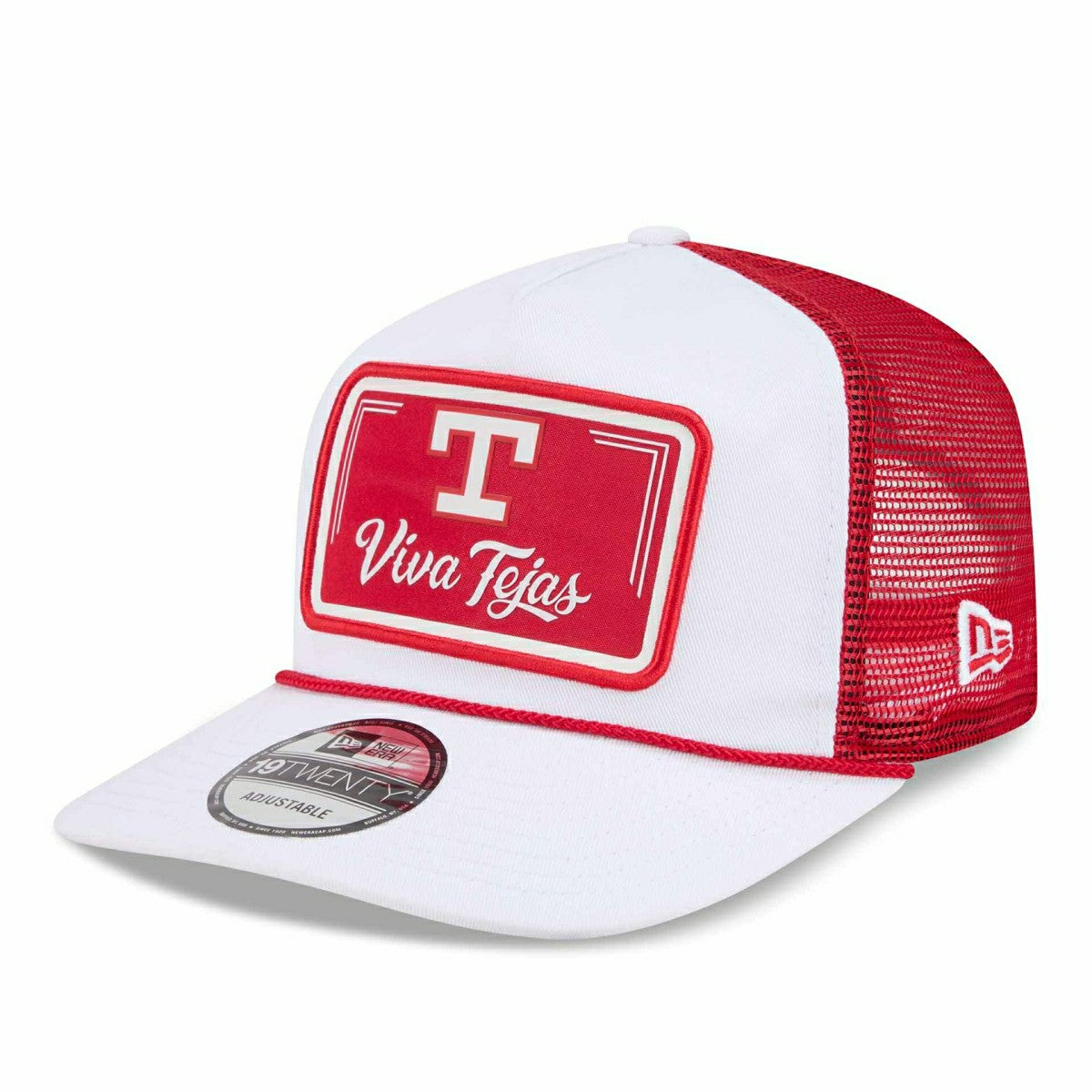 Texas Rangers 2026 MLB City Connect 19TWENTY Fan Pack Adjustable Trucker Cap White Taass sale
