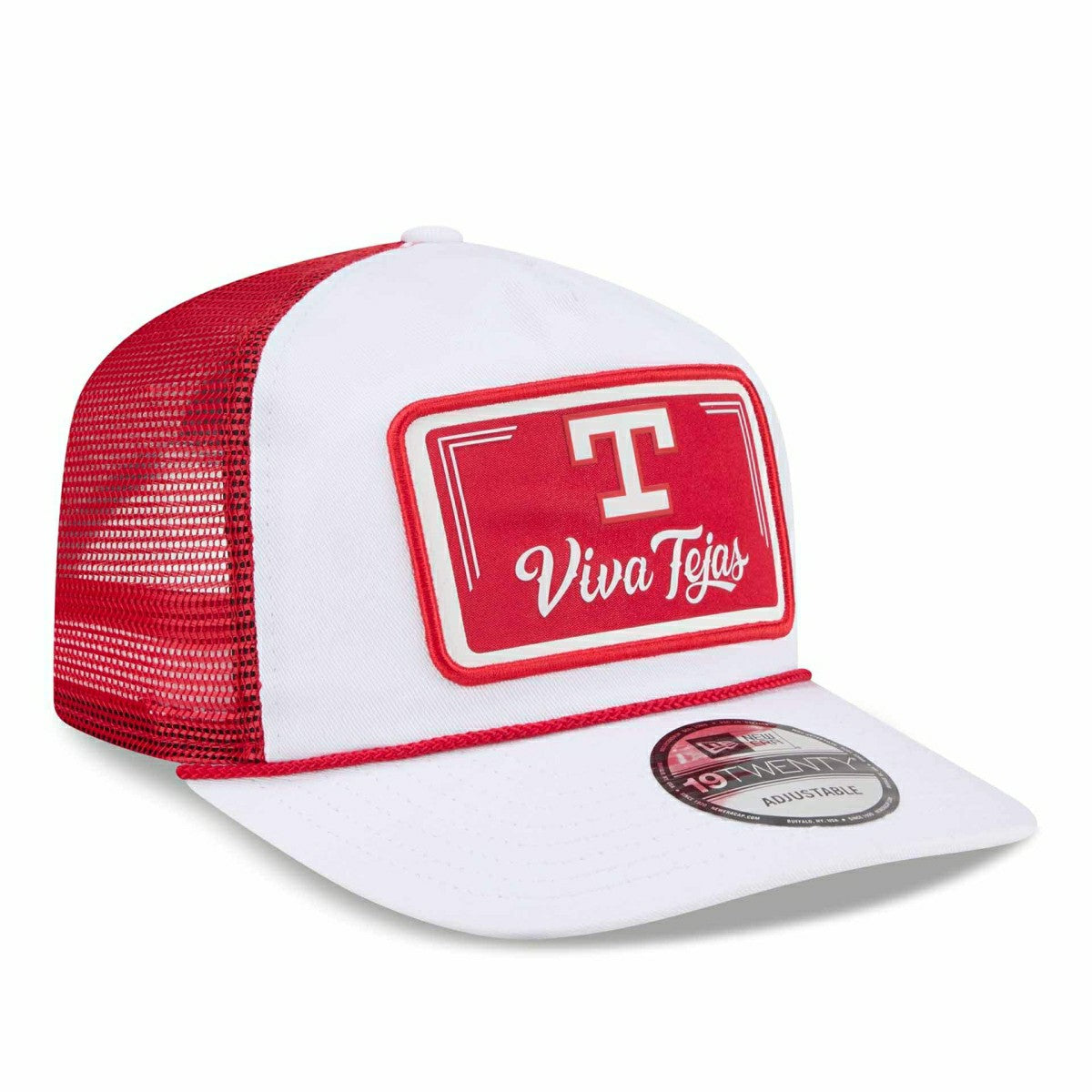 Texas Rangers 2026 MLB City Connect 19TWENTY Fan Pack Adjustable Trucker Cap White Taass sale