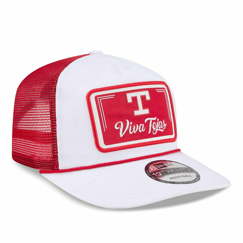 Texas Rangers 2026 MLB City Connect 19TWENTY Fan Pack Adjustable Trucker Cap White Taass sale