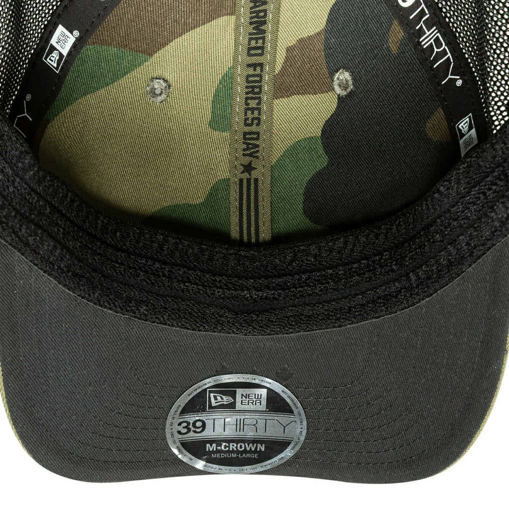 Toronto Blue Jays 2026 MLB Armed Forces 39THIRTY M-Crown Flex Cap Olive Taass for sale
