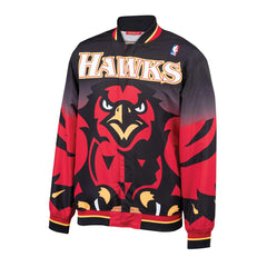 Atlanta Hawks 1995-1996 Authentic Mitchell & Ness Warm Up NBA Jacket Classic