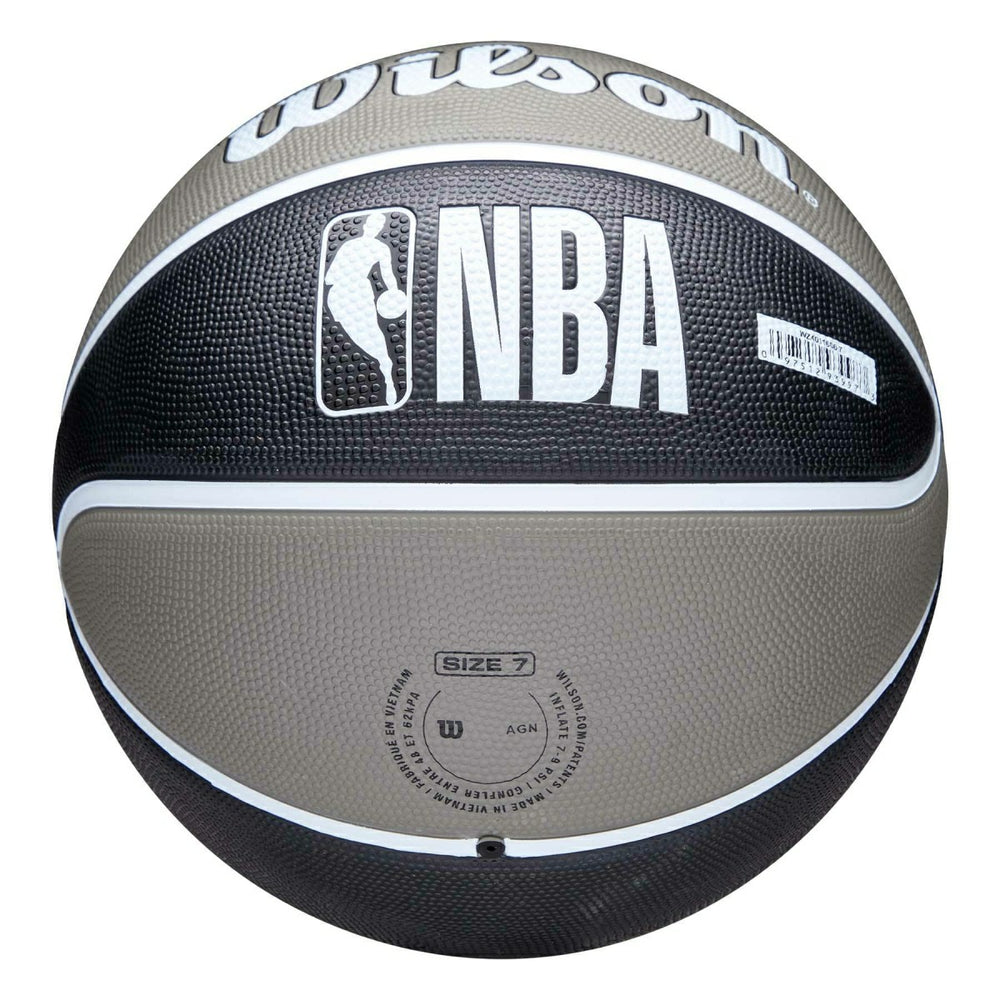 Brooklyn Nets Team Tribute Wilson NBA Basketball (Size 7) Lifestyle