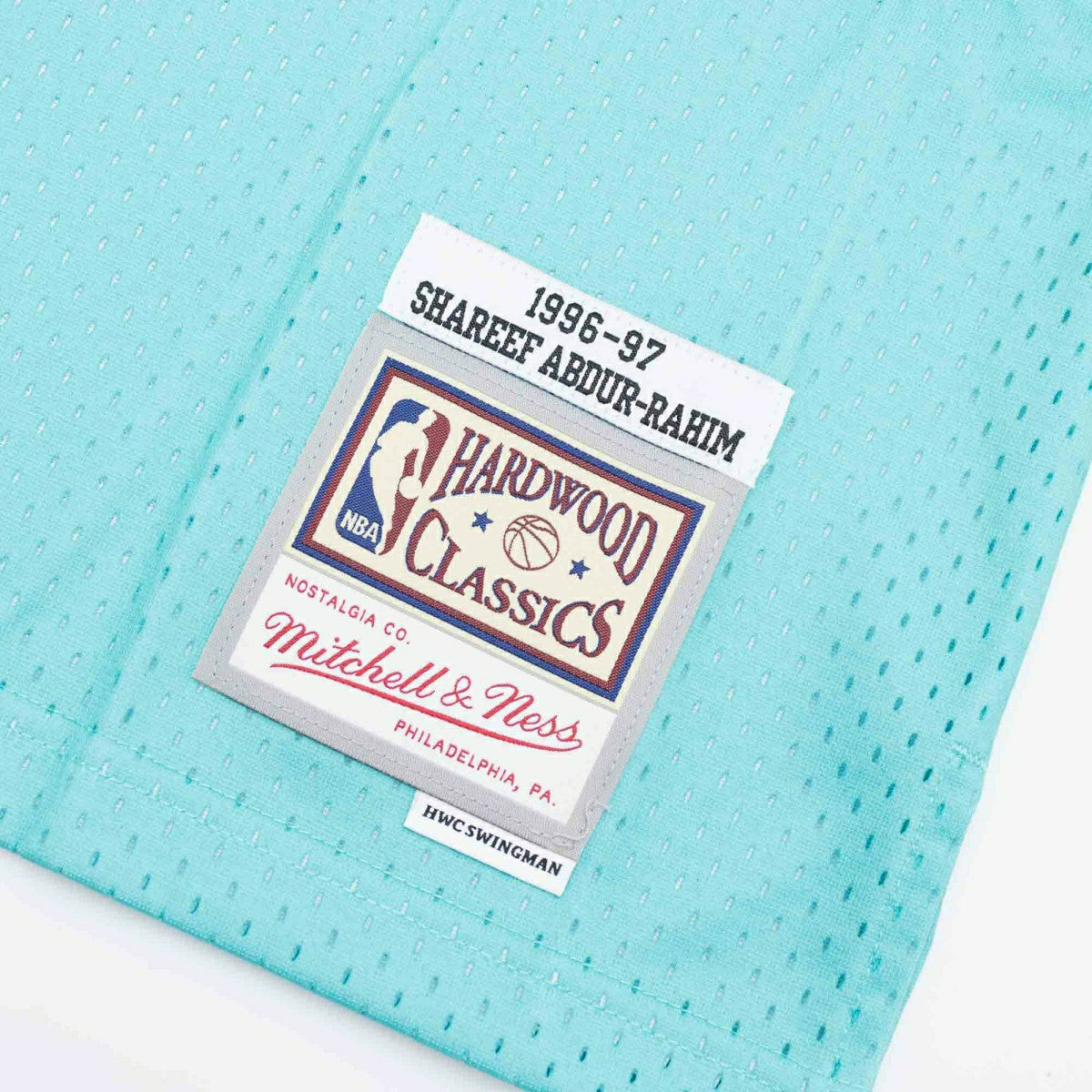 Shareef Abdur-Rahim #3 Vancouver Grizzlies 1996-97 Swingman NBA Jersey Teal Lifestyle