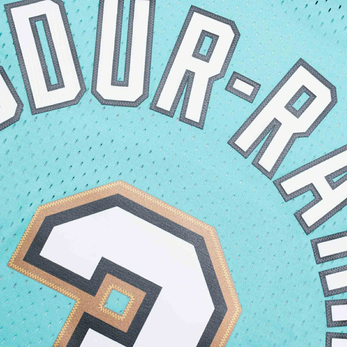 Shareef Abdur-Rahim #3 Vancouver Grizzlies 1996-97 Swingman NBA Jersey Teal Lifestyle