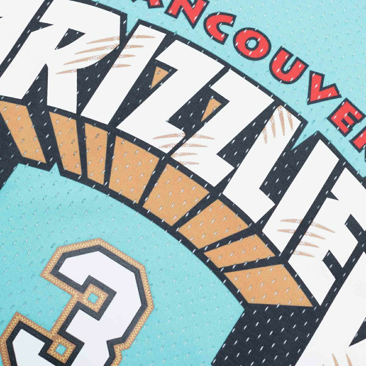 Shareef Abdur-Rahim #3 Vancouver Grizzlies 1996-97 Swingman NBA Jersey Teal Lifestyle