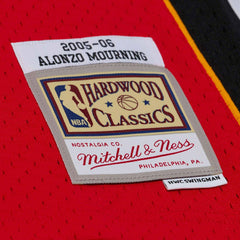 Alonzo Mourning #33 Miami Heat 2005-06 Swingman NBA Jersey Red Taass sale