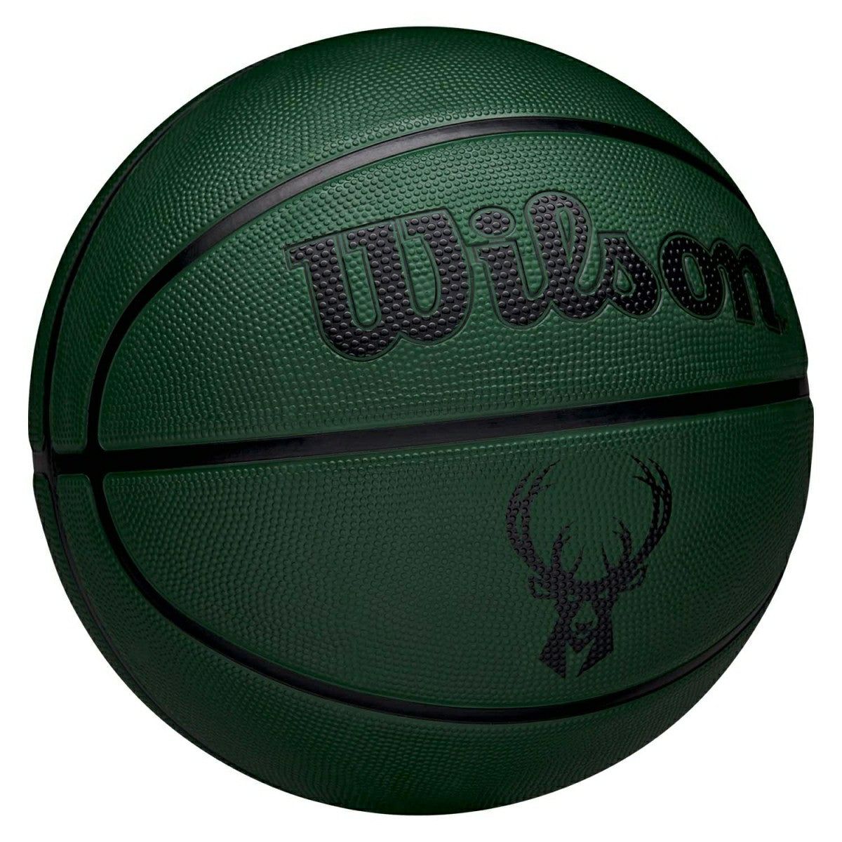 Milwaukee Bucks Solid Wilson NBA Basketball Green (Size 5) Taass for sale