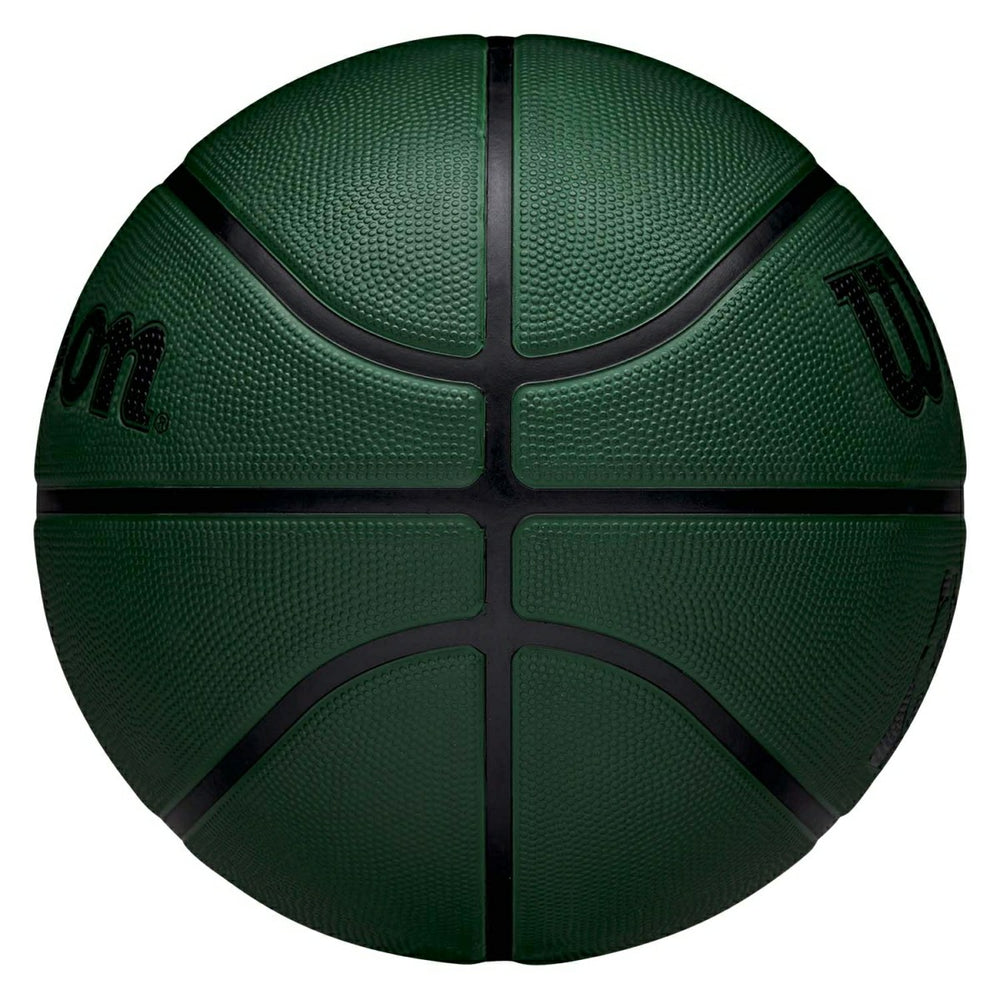 Milwaukee Bucks Solid Wilson NBA Basketball Green (Size 5) Taass for sale