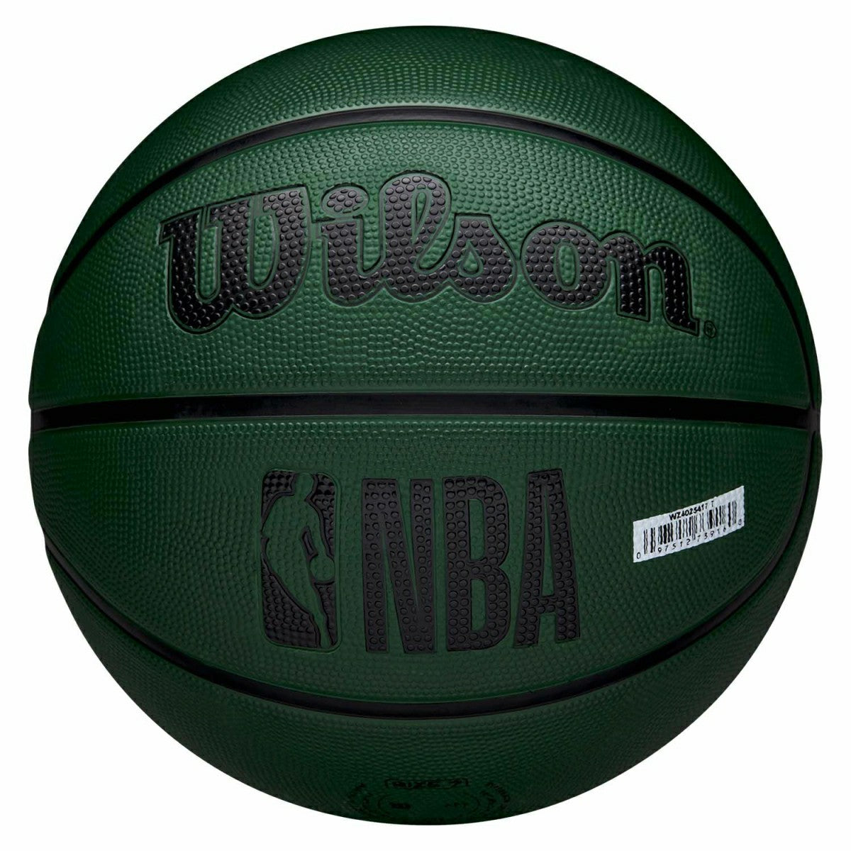 Milwaukee Bucks Solid Wilson NBA Basketball Green (Size 5) Taass for sale