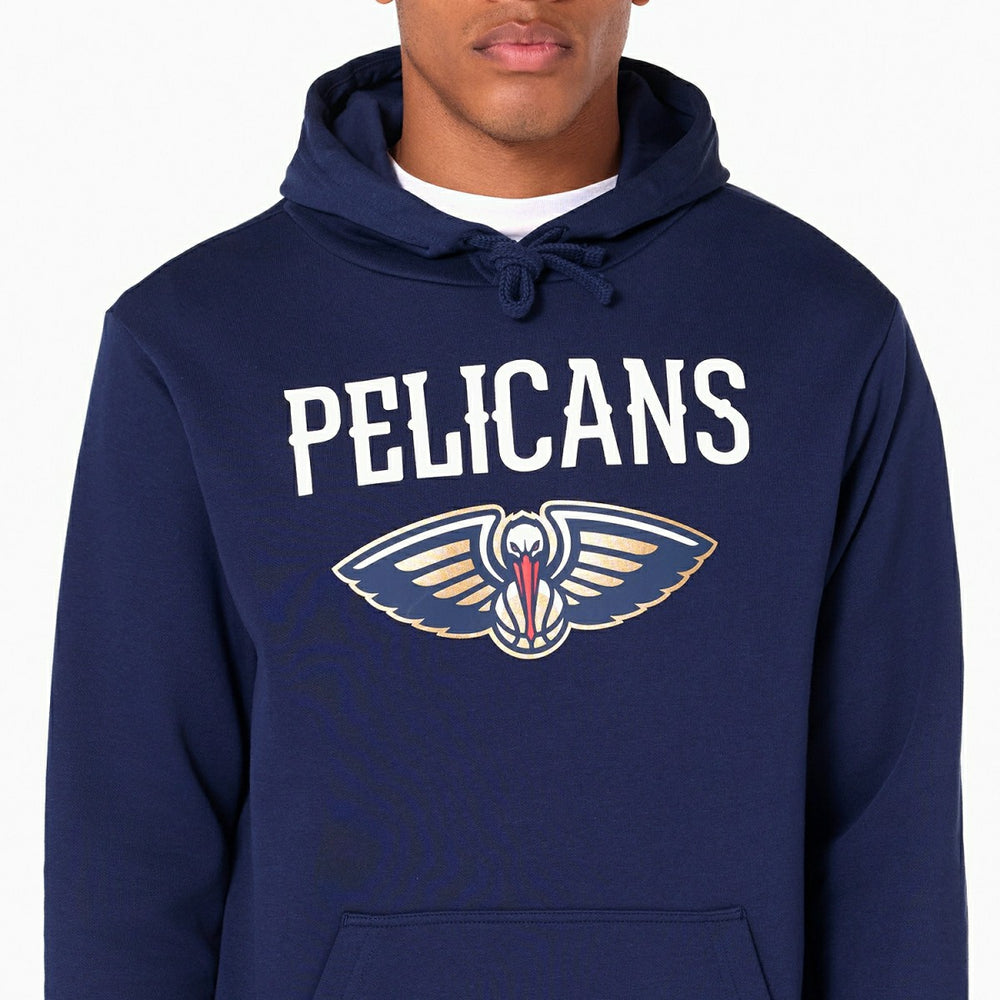 New Orleans Pelicans Team Logo Hoodie NBA Sweatshirt Classic