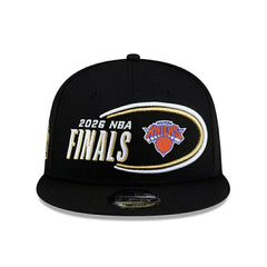 New York Knicks 2026 NBA Conference Champions Locker Room 9FIFTY Snapback Cap Black Fashion