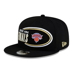 New York Knicks 2026 NBA Conference Champions Locker Room 9FIFTY Snapback Cap Black Fashion