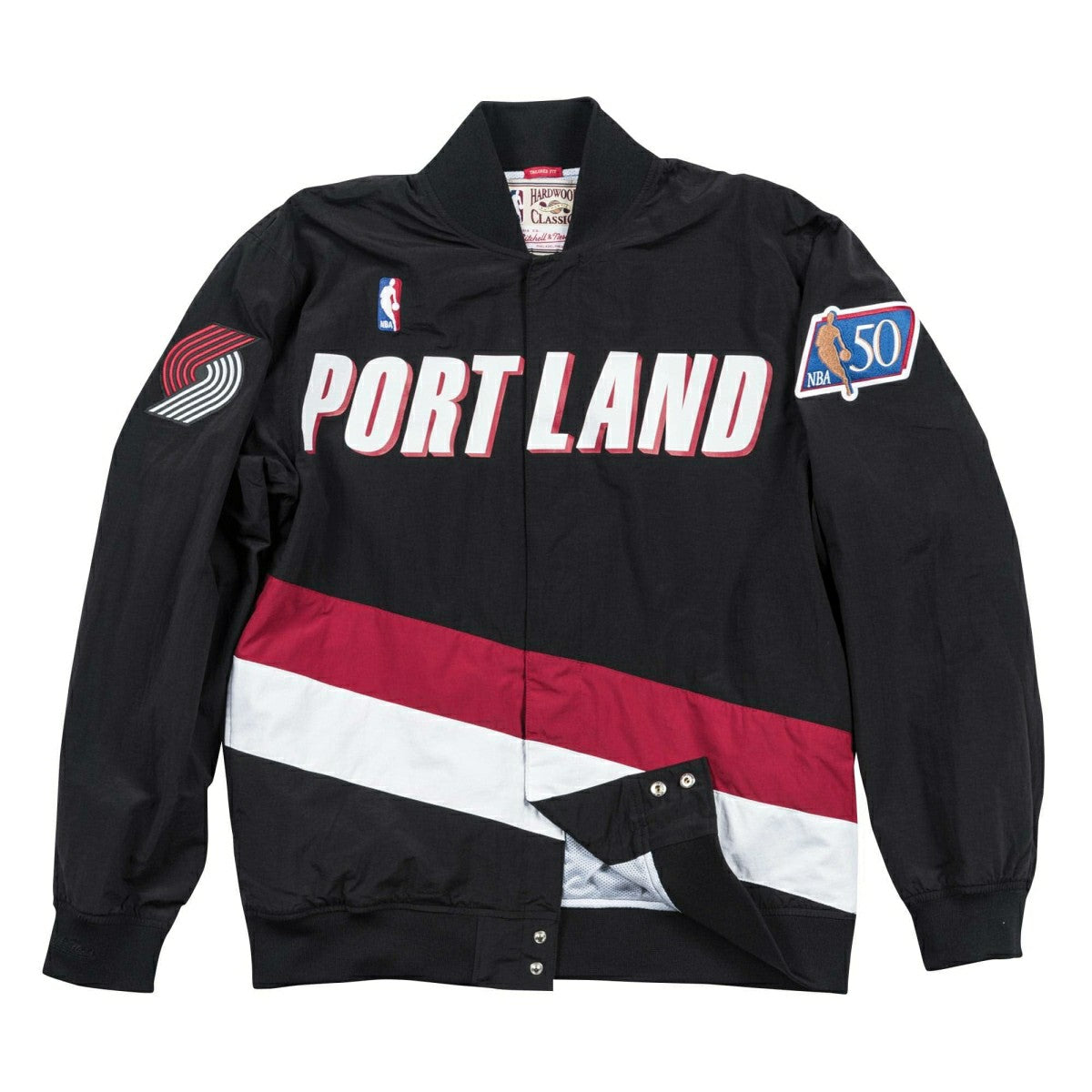 Portland Trail Blazers 1996-97 Authentic Warm Up Mitchell & Ness NBA Jacket Classic
