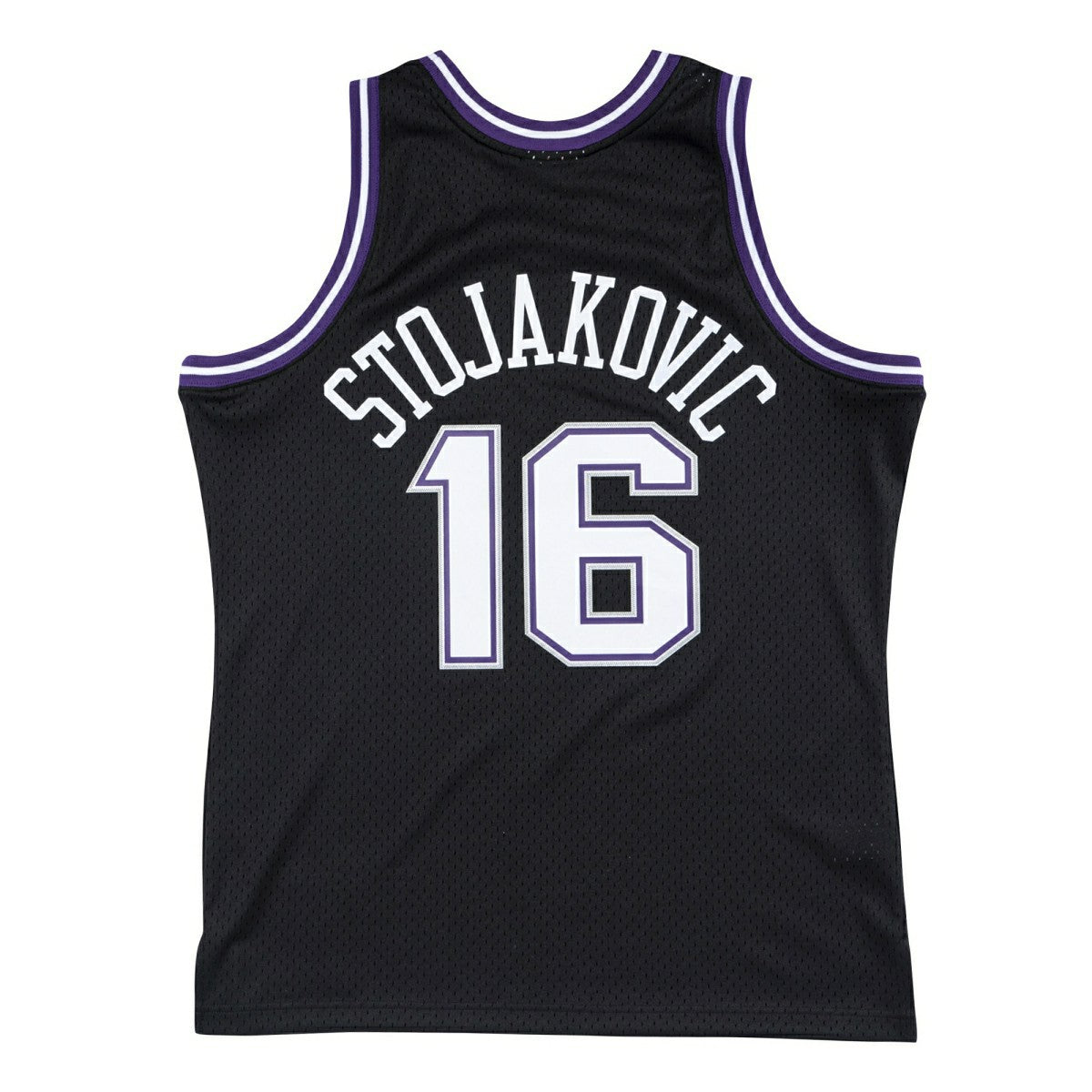 Predrag Stojaković #16 Sacramento Kings 2001-02 Swingman NBA Jersey Black Fashion