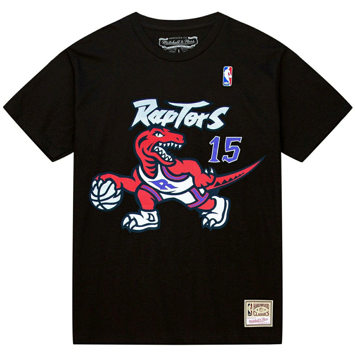 Vince Carter #15 Toronto Raptors Player NBA T-Shirt Black Taass sale