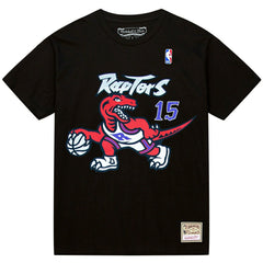 Vince Carter #15 Toronto Raptors Player NBA T-Shirt Black Taass sale
