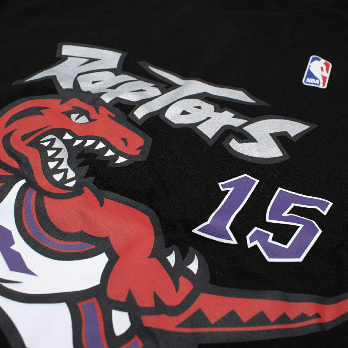 Vince Carter #15 Toronto Raptors Player NBA T-Shirt Black Taass sale