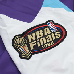 Utah Jazz 1997-98 Authentic Warm Up NBA Jacket Purple Taass for sale
