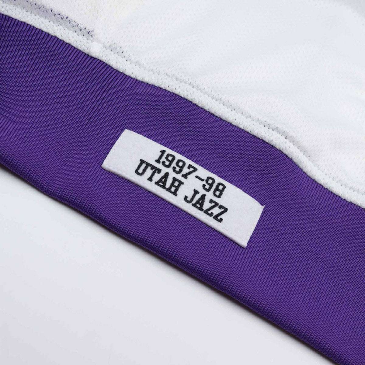 Utah Jazz 1997-98 Authentic Warm Up NBA Jacket Purple Taass for sale
