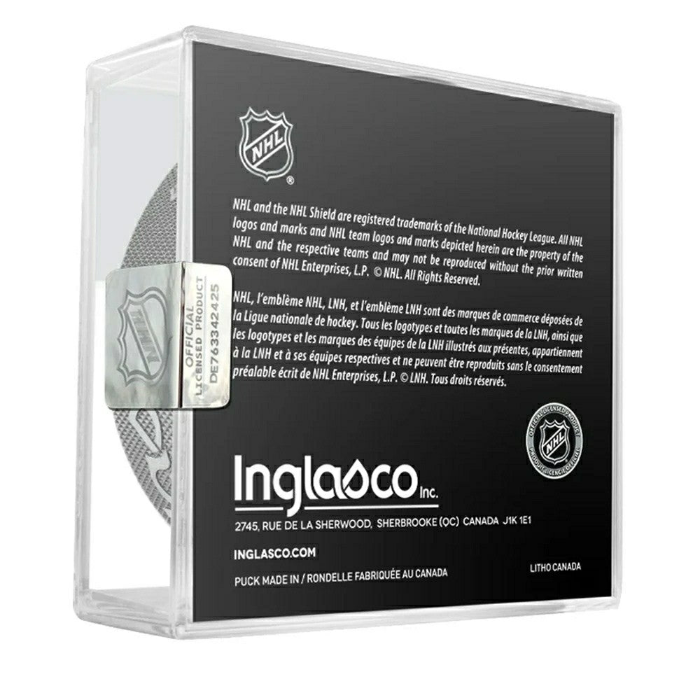 Columbus Blue Jackets 25th Anniversary 2025-26 NHL Official Game Puck Fashion