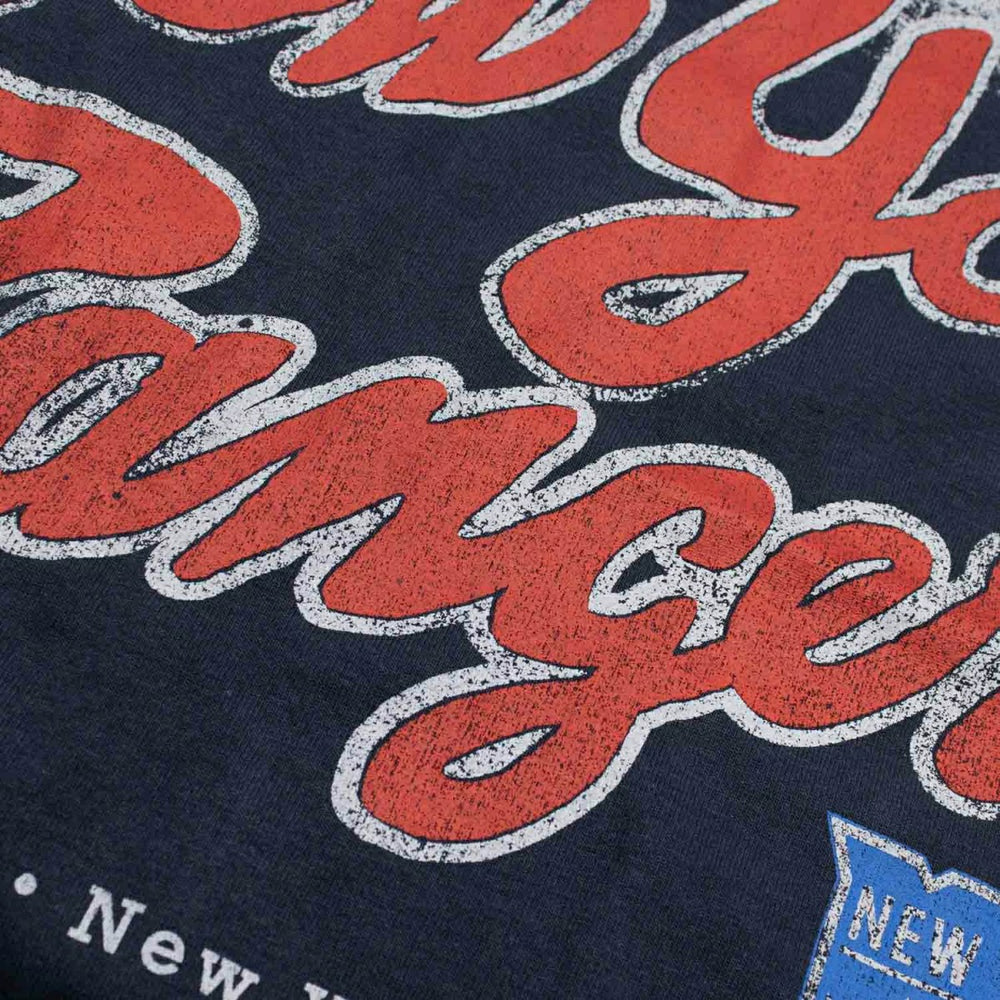 New York Rangers Flint Sigma '47 Foundation NHL T-Shirt Black Classic