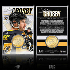 Sidney Crosby Pittsburgh Penguins Acrylic Bronze Coin Holder Taass sale