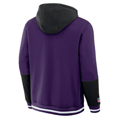 Baltimore Ravens Foundation NFL Hoodie Purple Taass for sale