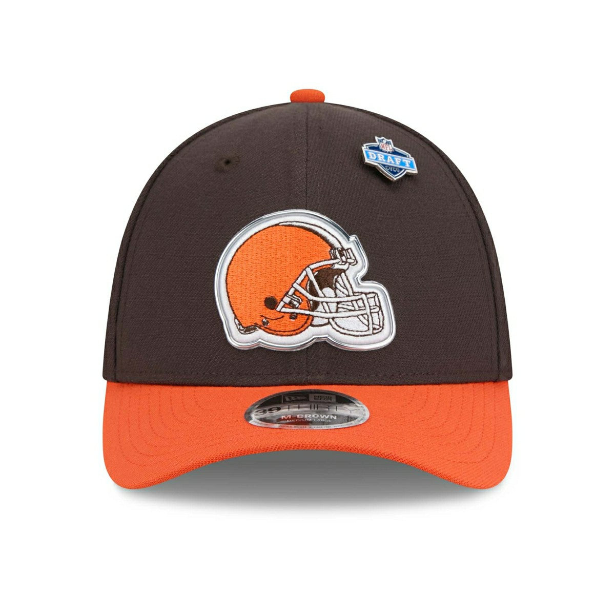 Cleveland Browns 2026 NFL Draft 39THIRTY M-Crown Flex Cap Taass sale