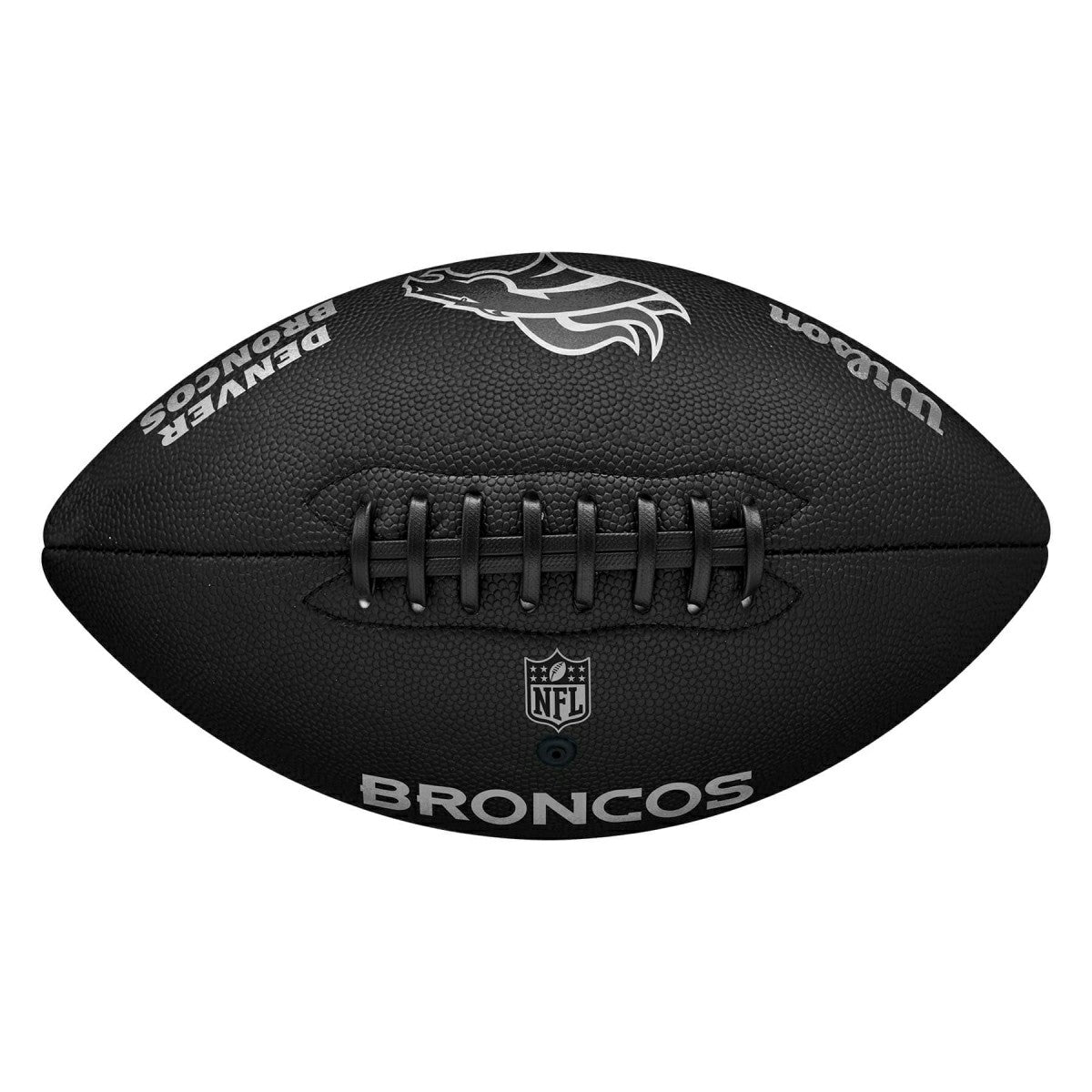 Denver Broncos Wilson Metallic Premiere Full Size NFL Football Taass US
