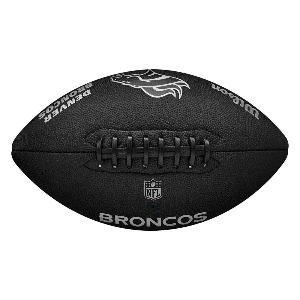 Denver Broncos Wilson Metallic Premiere Full Size NFL Football Taass US