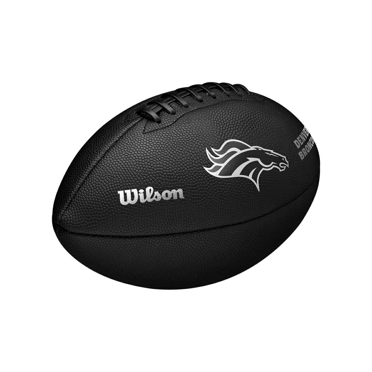 Denver Broncos Wilson Metallic Premiere Full Size NFL Football Taass US
