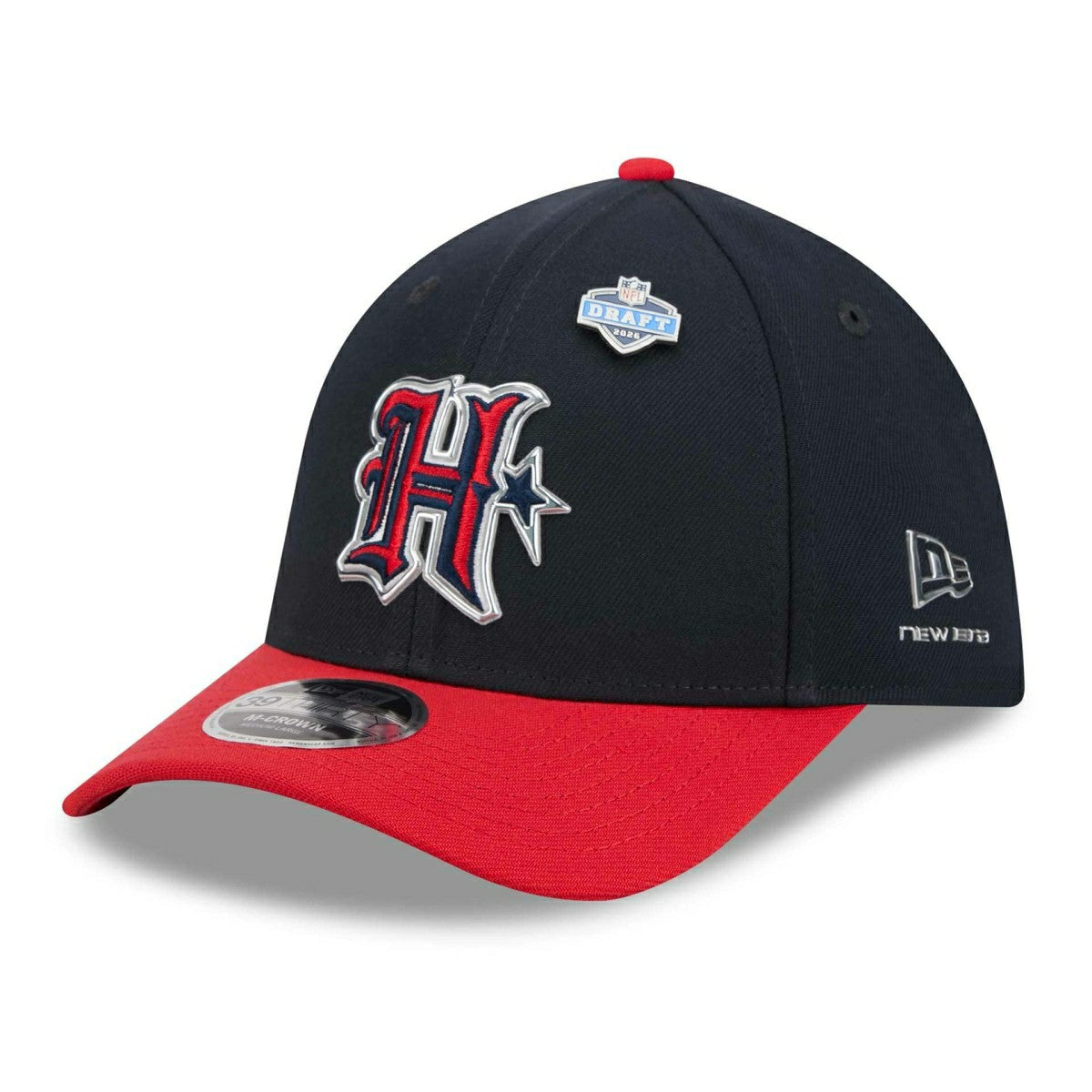 Houston Texans "H" 2026 NFL Draft 39THIRTY M-Crown Flex Cap Lifestyle