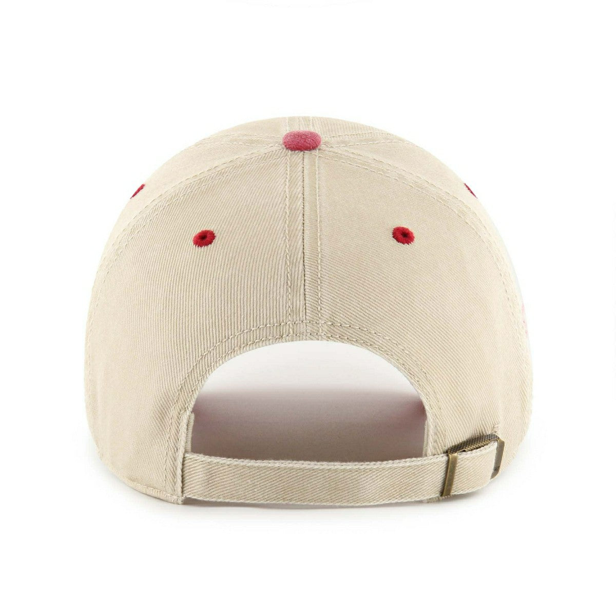 Kansas City Chiefs '47 Breaking Trail Clean Up Adjustable NHL Cap Natural/Red Taass US